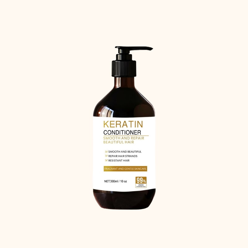 Keratin-Glättungsspülung