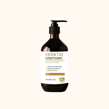 Keratin-Glättungsspülung