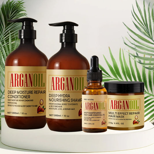 Argan Oil Nourish & Shine System